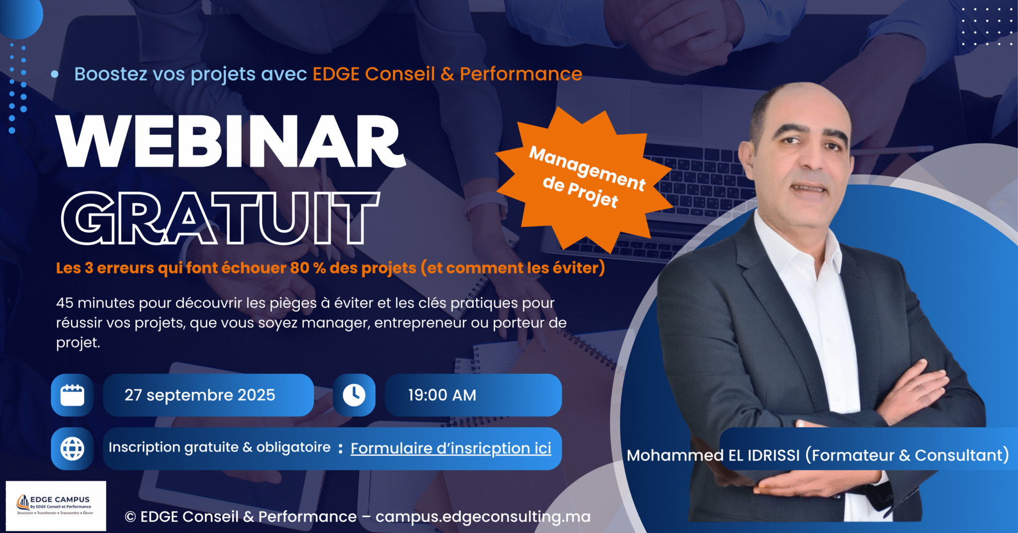 Protégé : Webinaire Gratuit – Management de Projet